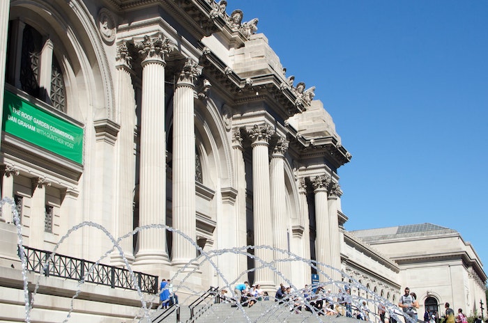 Front of The Met.